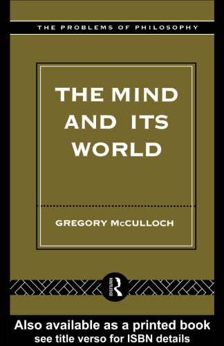 The Mind and its World