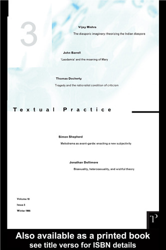 Textual Practice 10:3 (Textual Practice 103)