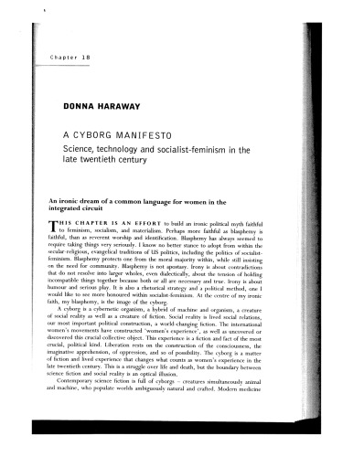 The Cybercultures Reader
