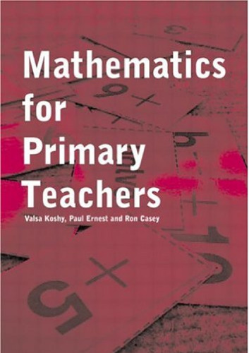 Mathematics For Primary Teachers