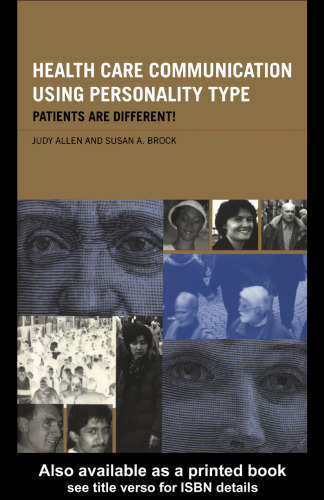Health Care Communication Using Personality Type