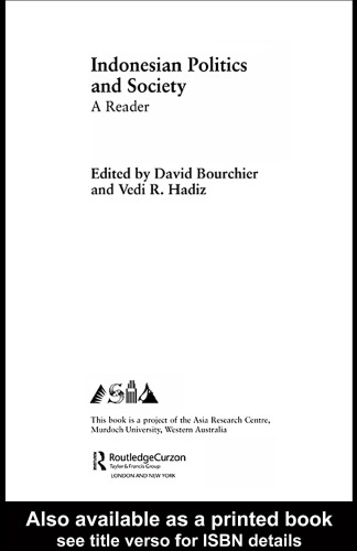 Indonesian Politics and Society: A Reader