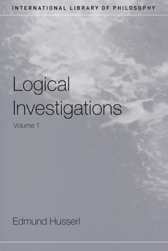 Logical Investigations