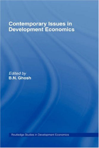 Contemporary Issues in Development Economics