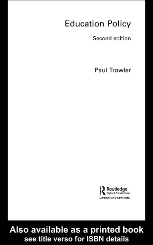 Education Policy (Gildredge Social Policy Series)
