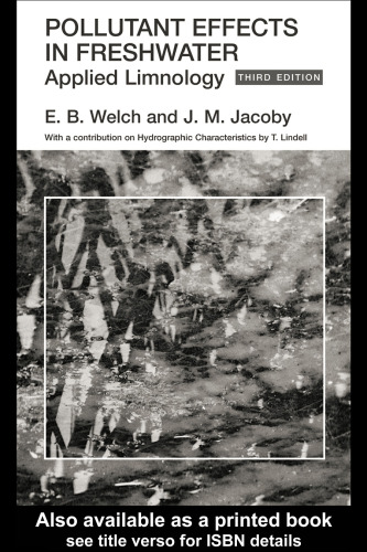 Pollutant Effects in Fresh Waters: Applied Limnology, 3rd Edition