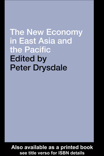 The New Economy in East Asia and the Pacific