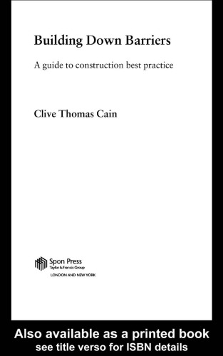 Building Down Barriers: A Guide to Construction Best Practice
