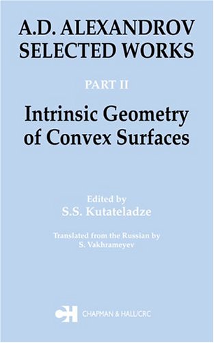 Intrinsic geometry of convex surfaces