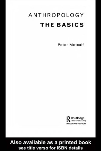 Anthropology: The Basics