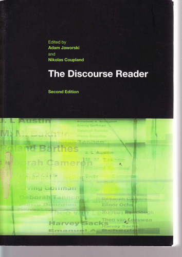 The Discourse Reader