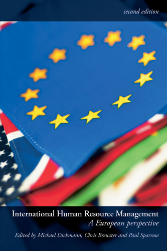 International Human Resource Management: A European Perspective