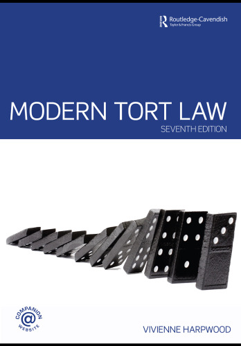 Modern Tort Law (Seventh edition)
