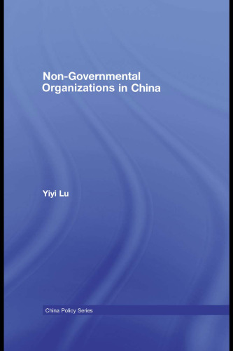 Non-Governmental Organisations in China (China Policy Series)