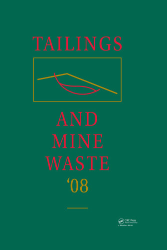 Tailings and Mine Waste '08
