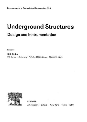 Underground infrastructure of urban areas: selected and edited papers from the International Conference on Underground Infrastructure of Urban Areas, Wrocław, Poland, 22-24 October 2008