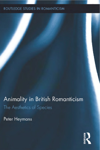 Animality in British Romanticism: The Aesthetics of Species