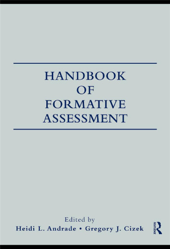 Handbook of Formative Assessment