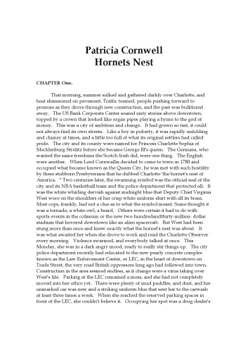 Hornet's Nest (Andy Brazil, Book 1)