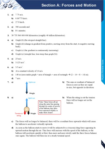Edexcel IGCSE physics. Revision guide. Solution manual