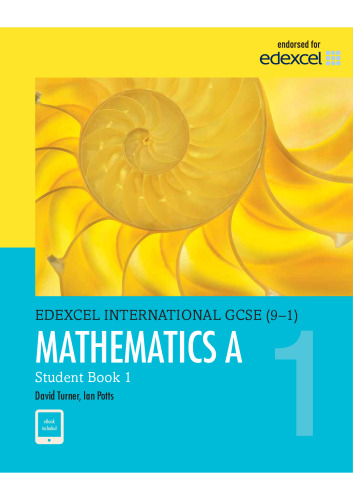Pearson Edexcel International GCSE (9-1) Mathematics A Student Book 1