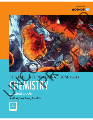 Pearson Edexcel International GCSE (9-1) Chemistry Student Book