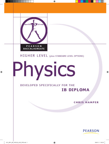 Pearson Baccalaureate: Higher Level Physics for the IB Diploma