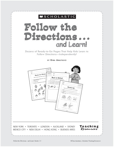 Follow The Directions...and Learn