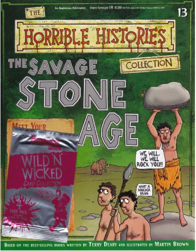 Savage Stone Age Sticker Book