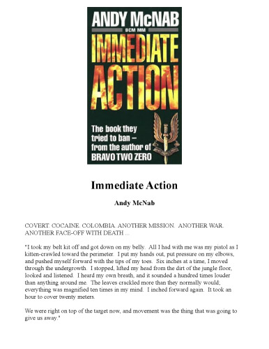 Immediate Action
