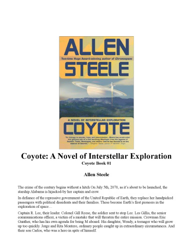 Coyote: A Novel of Interstellar Exploration
