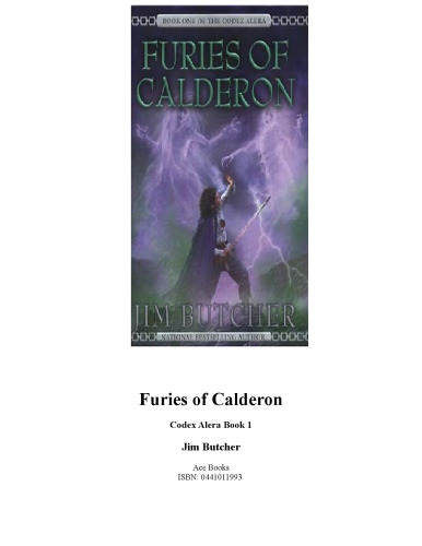 Furies of Calderon (Codex Alera, Book 1)