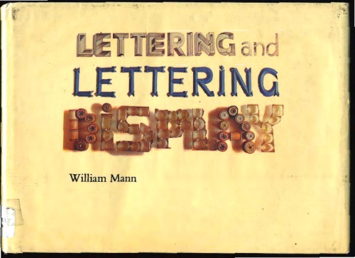 Lettering and lettering display