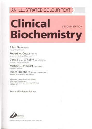 Clinical Biochemistry: An Illustrated Colour Text