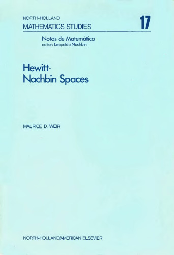 Hewitt-Nachbin Spaces