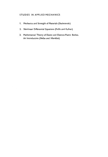 Advances in the theory of plates and shells