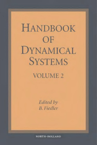 Handbook of Dynamical Systems (Volume 2)