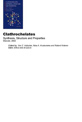 Clathrochelates.. Synthesis, Structure and Properties