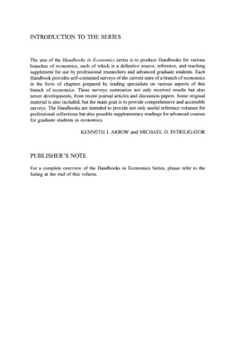 Handbook of Income Distribution