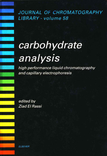 Carbohydrate analysis: high performance liquid chromatography and capillary electrophoresis