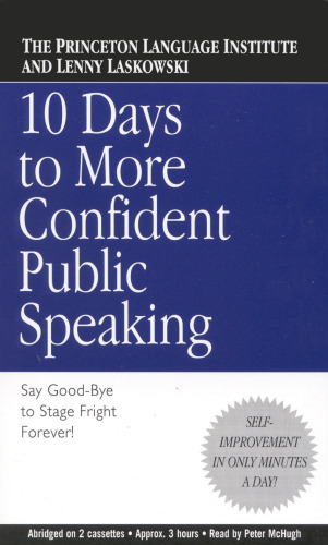 10 Days to More Confident Public Speaking
