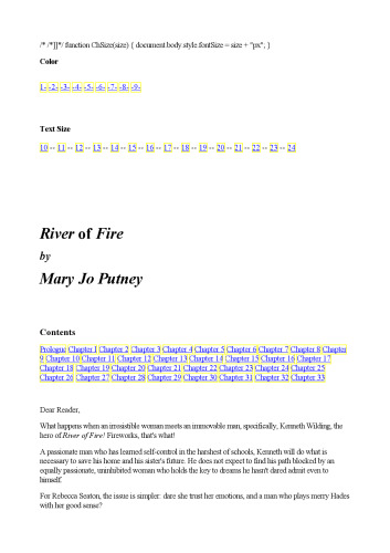 River Of Fire
