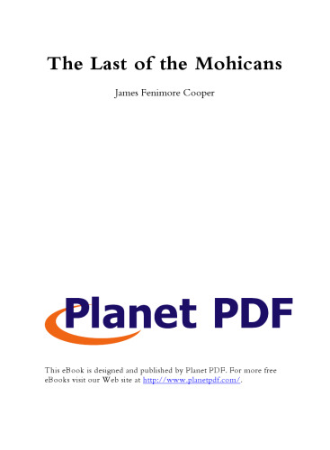 The Last of the Mohicans (Signet Classics)