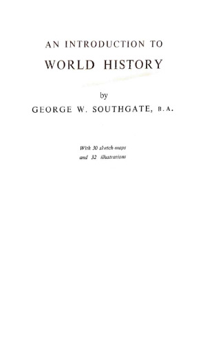 Introduction to World History