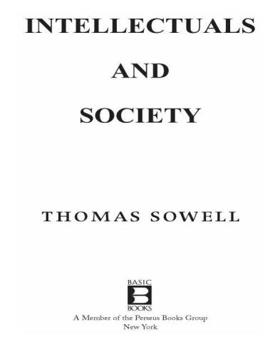 Intellectuals and Society