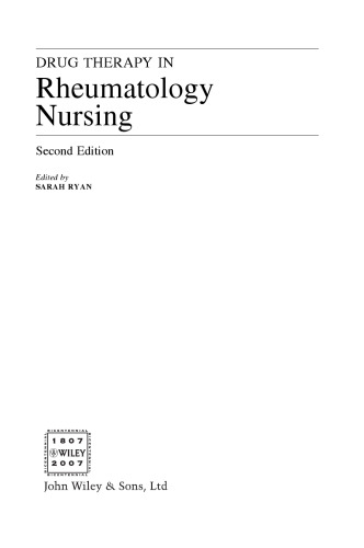 Drug Therapy in Rheumatology Nursing