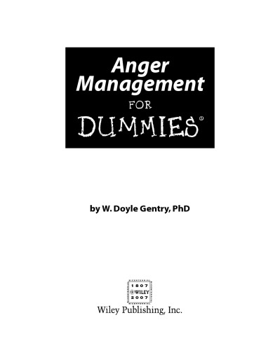 Anger Management for Dummies