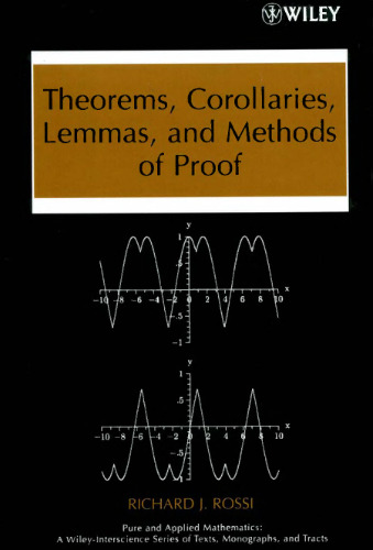Theorems, Corollaries, Lemmas, and Methods of Proof