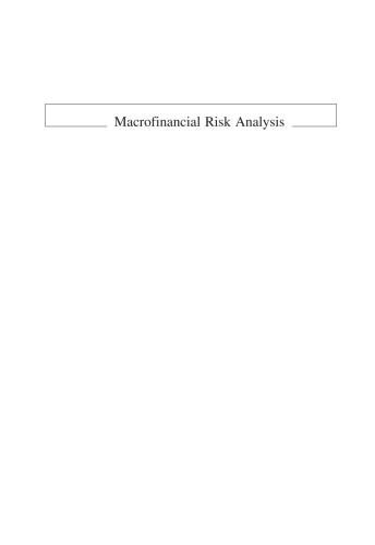 Macrofinancial Risk Analysis