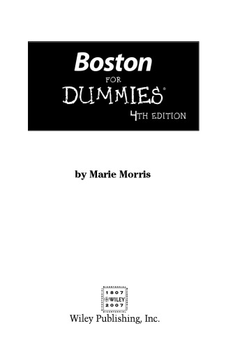 Boston For Dummies